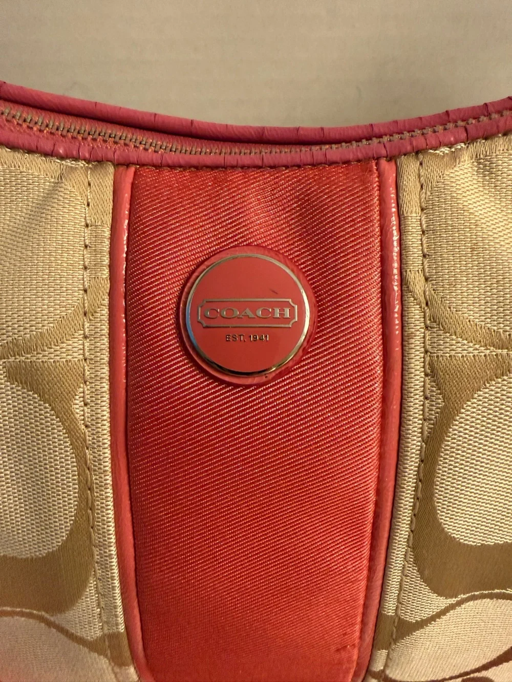 Coach discontinued signature